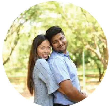 Kavya and Sandeep R.